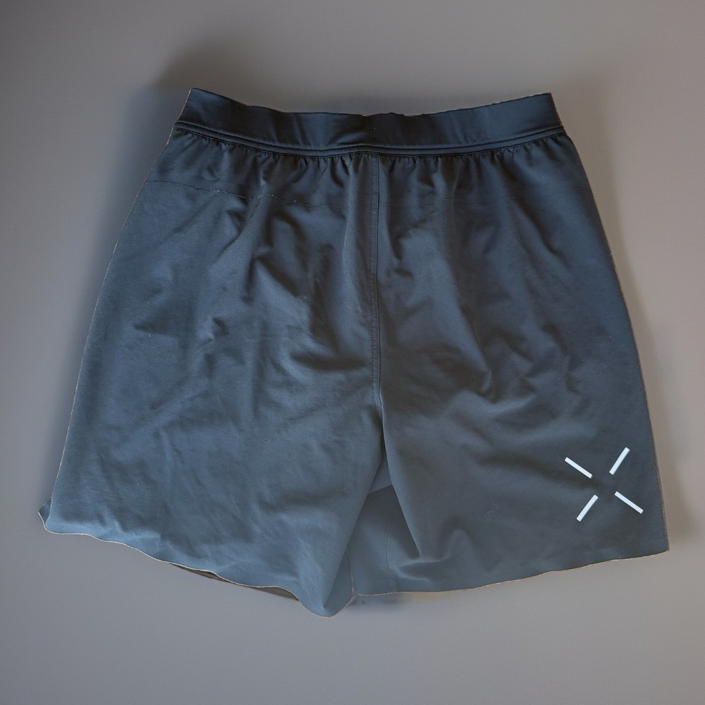 Ten Thousand Shorts Mens Interval Short Black Size Medium 7" Lined Gym Running